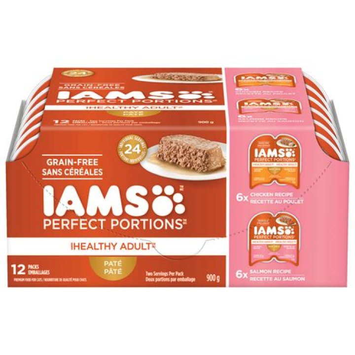 Is iams cat food grain free?