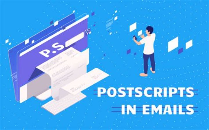 Is postscript ps or p.s?