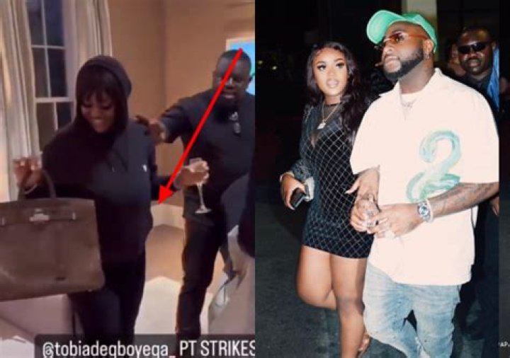 
“Is she pregnant again?”- Chioma Rowland sparks pregnancy speculations in recent video 