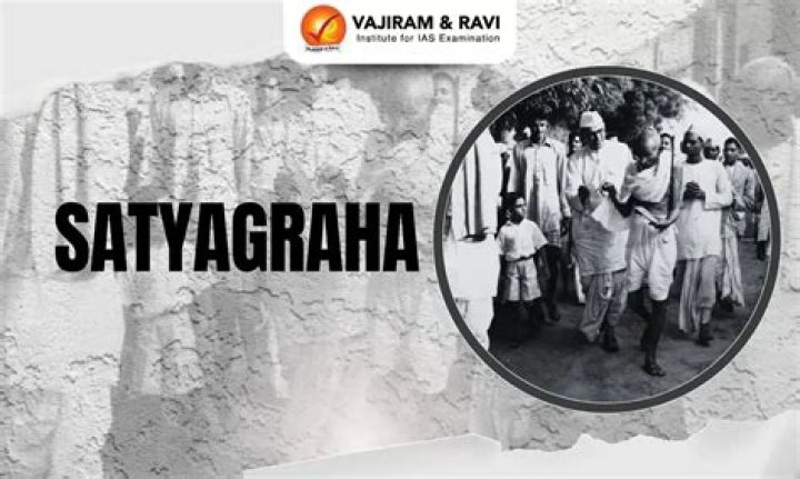Is the policy of satyagraha?
