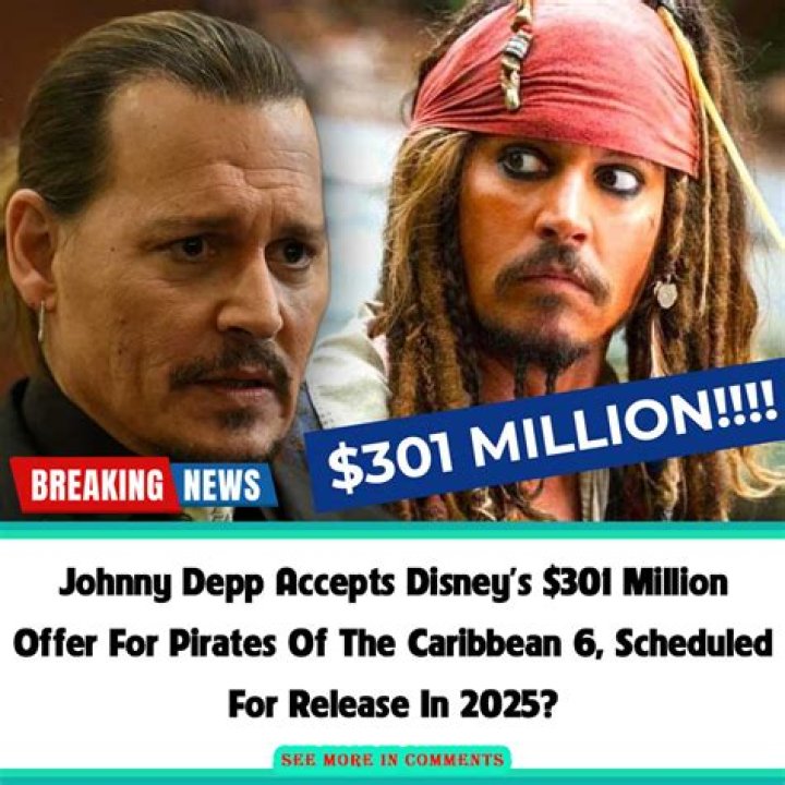 
Johnny Depp Reportedly Received A $301 Million Offer To Return To The Pirates Franchise 