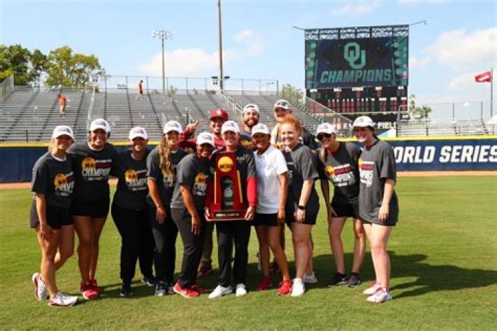 
JT Gasso Is Assistant To Mother Patty, Sooners Coaching Team And Family In Softball 