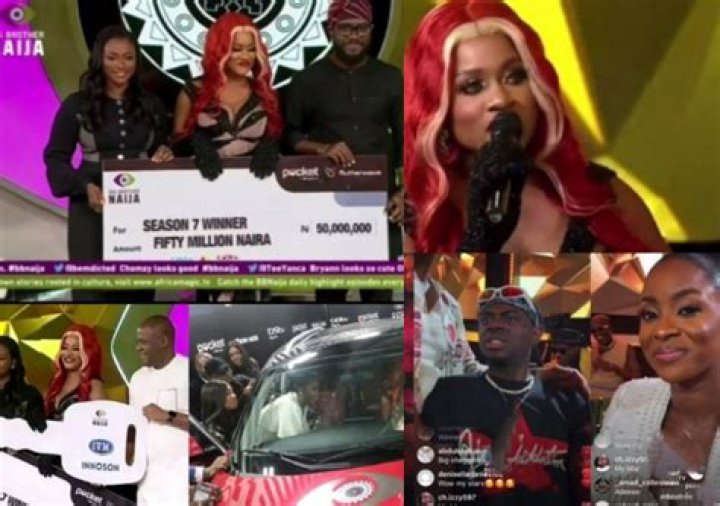 
Jubilations As BBNaija Season 7 Winner Phyna Receives N50m Cash Prize, Car, Other Items 