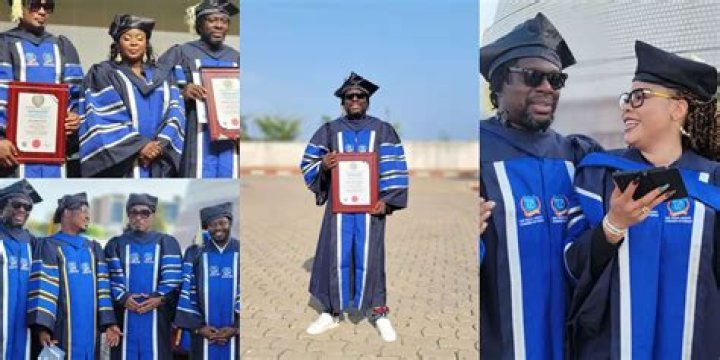 
Klint Da Drunk has being honored with a doctorate degree 