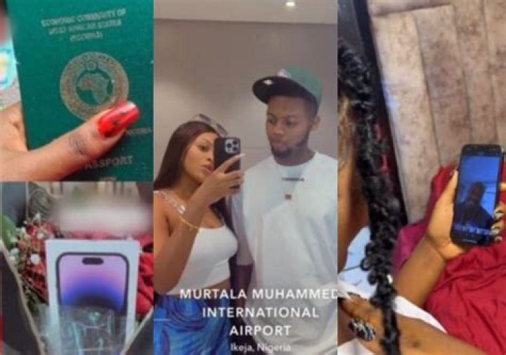 
Man Gets Girlfriend International Passport, Surprises Her With Birthday Shoutout From Don Jazzy 
