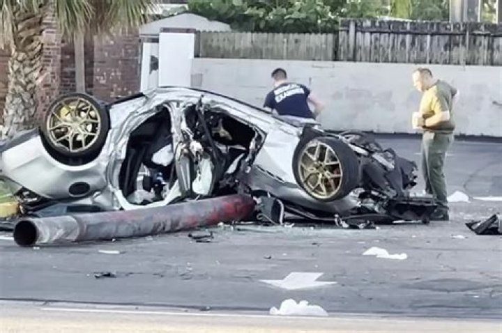 
Maserati stolen by 3 teens hit 123 mph before going airborne in fatal crash: video 