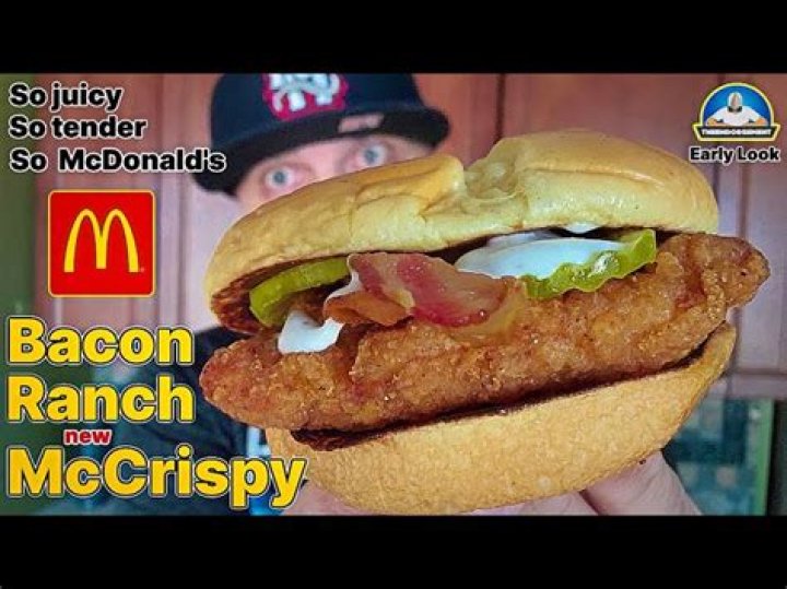 McDonald’s Bacon Ranch McCrispy and Lemonade: Availability, ingredients, and all you need to know