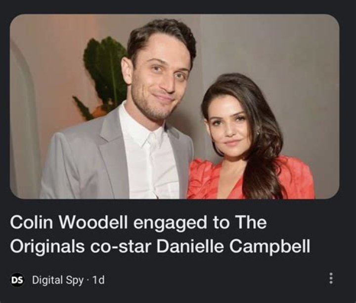 Meet Colin Woodell Girlfriend Danielle Campbell – Dating History And Relationship Timeline