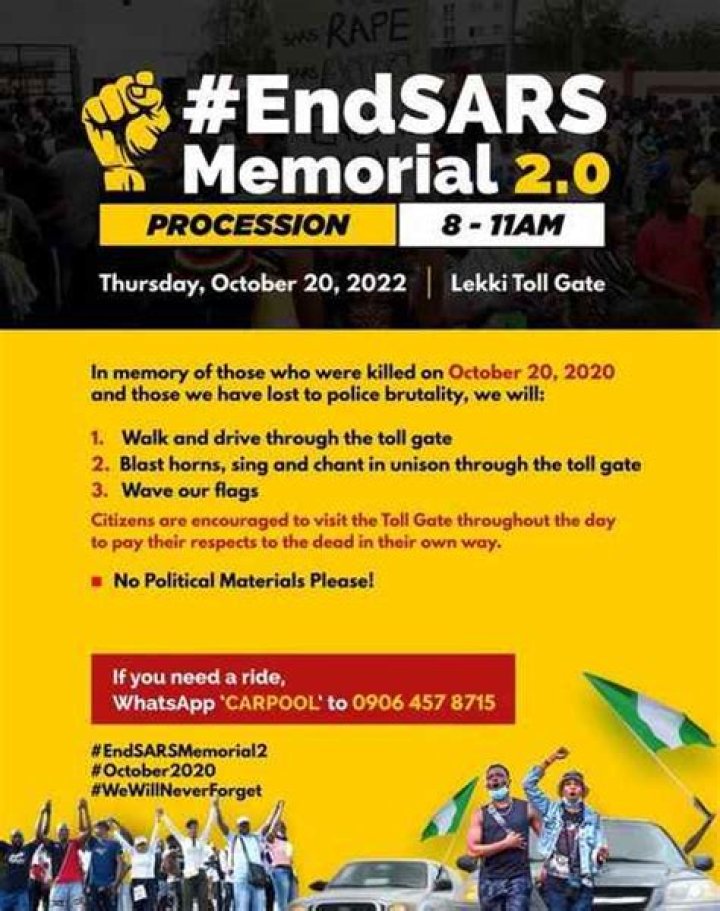 
Mr Macaroni Announces Peaceful Walk To Commemorate #ENDSARS Anniversary 