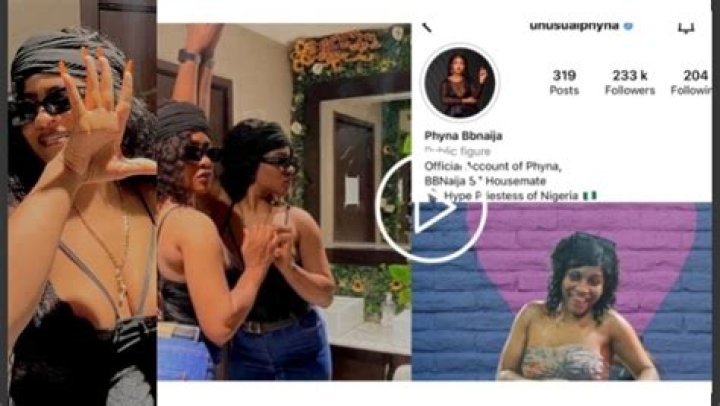 
Phyna becomes first female level-up housemate to be verified on Instagram 