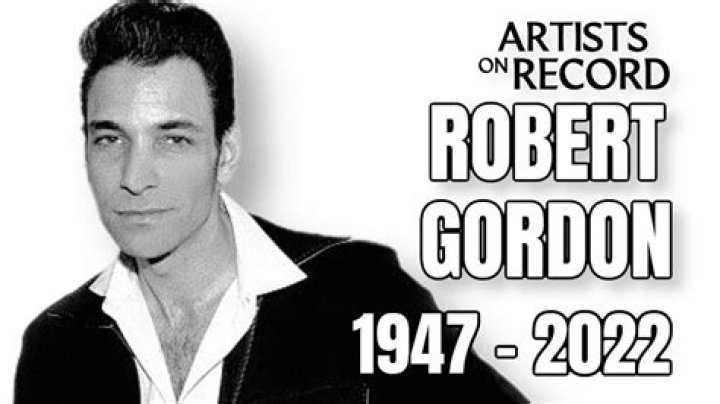
Prominent American Singer, Robert Gordon, dies at 75 