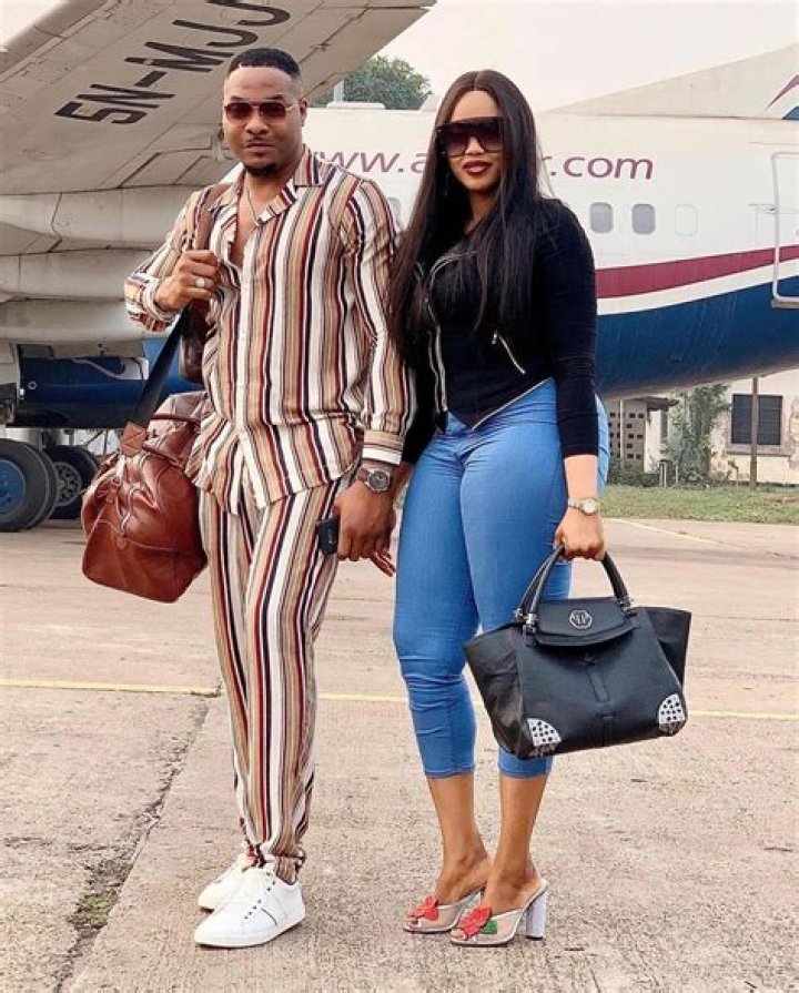 
Reactions As Bolanle Ninalowo Flaunts His Beautiful Wife As They Have A Lovely Moment Abroad 