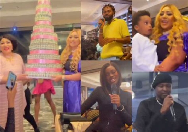 
Regina Daniels Marks 22nd Birthday With Family Members, Onny Michael, Faze, Others 