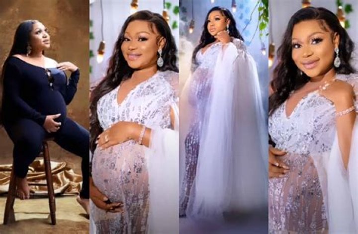 
Ruth Kadiri wows fans with her stunning maternity shoot, days after welcoming her second child 