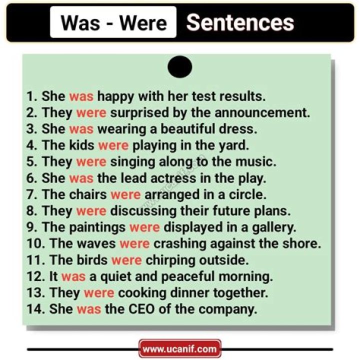 Were make sentence in english?