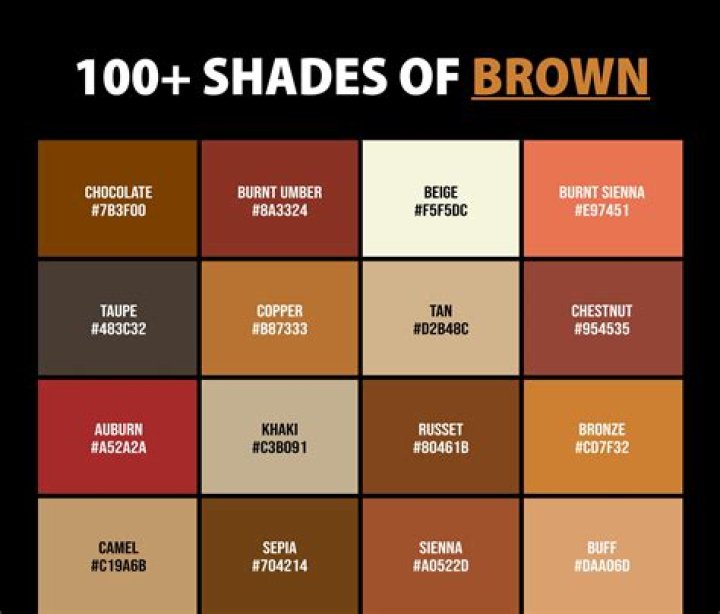 What color does brown & red make?