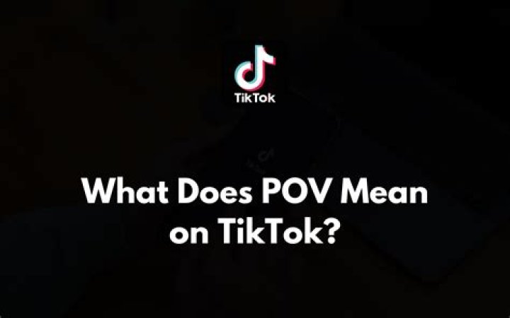 What Does POV Mean on Tik Tok? POV Meaning in Text Explained and Notifications
