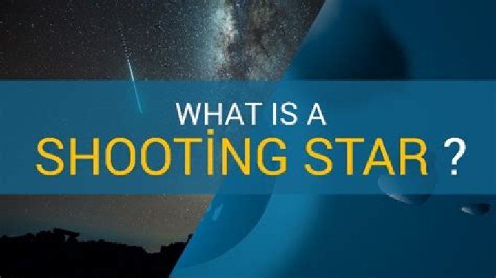What exactly are shooting stars?