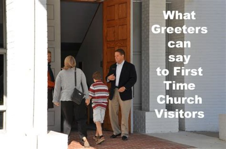 What is a greeter at church?