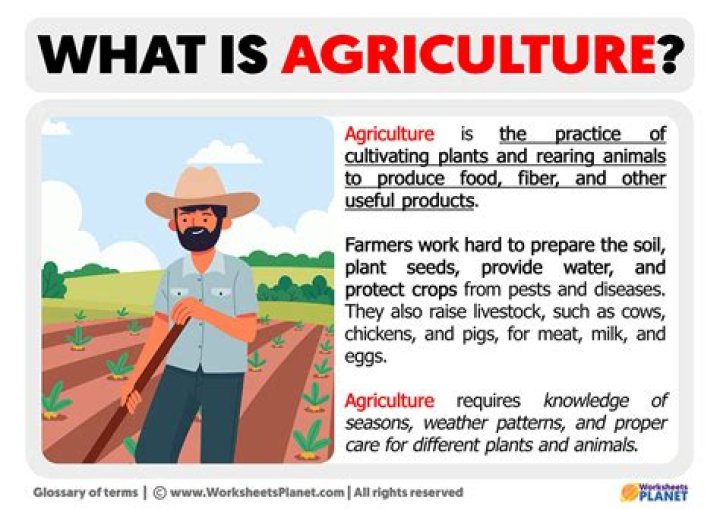 What is agricultural method?