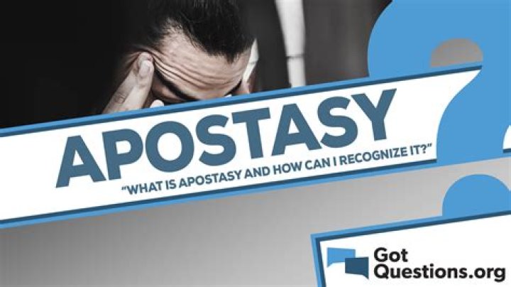 What is apostasy lds?