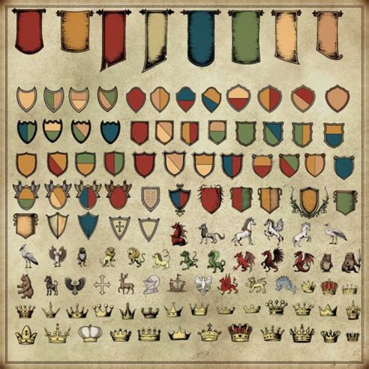 What is heraldry in medieval times?