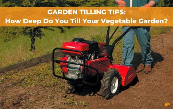 What is tilling a garden?