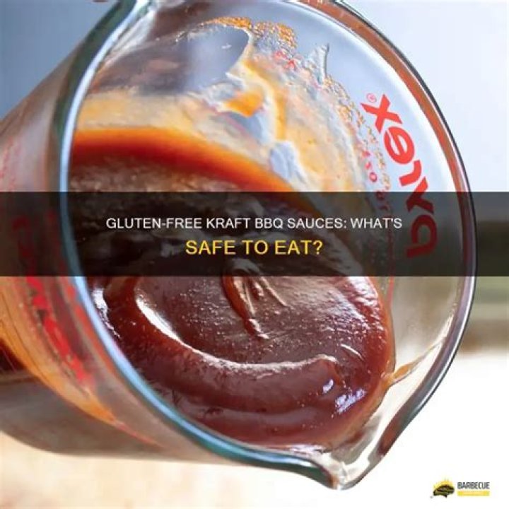 What kraft bbq sauces are gluten free?