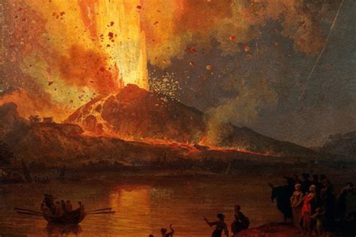 What volcano destroyed pompeii?