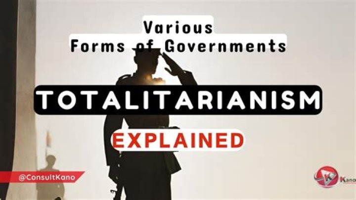 Whats a good sentence for totalitarian?
