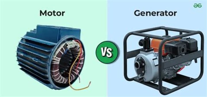 Whats the difference between a motor and a generator?