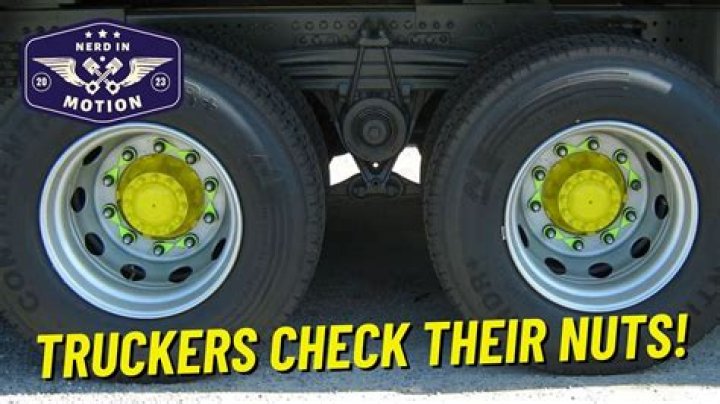 When should lorry wheel nuts be checked?