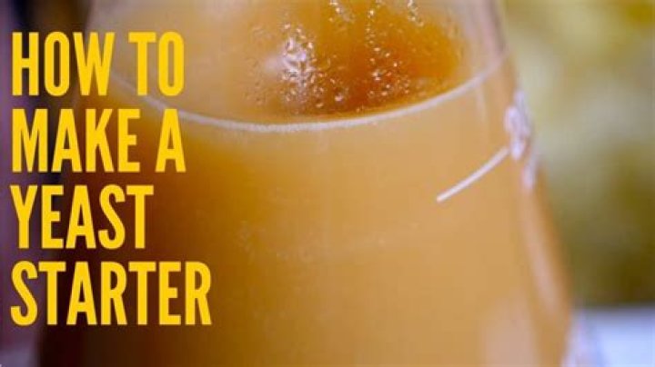 When to make yeast starter for beer?