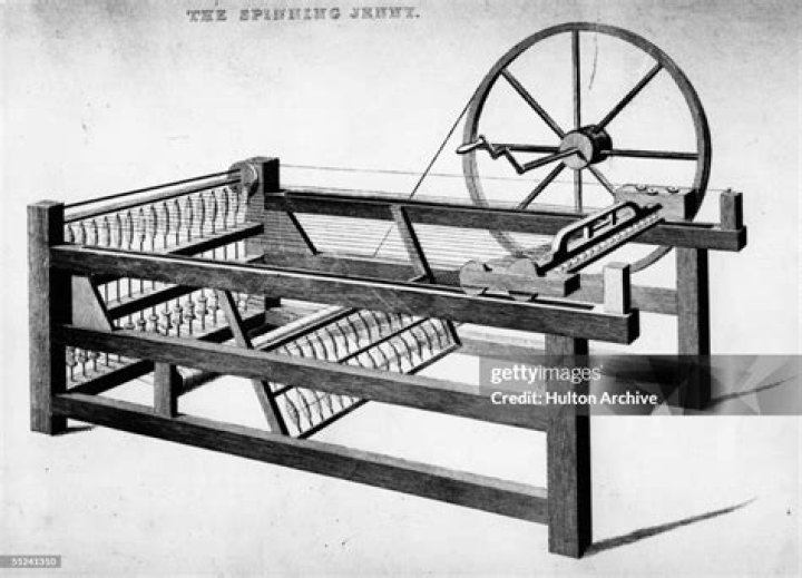 When was the spinning jenny invented?