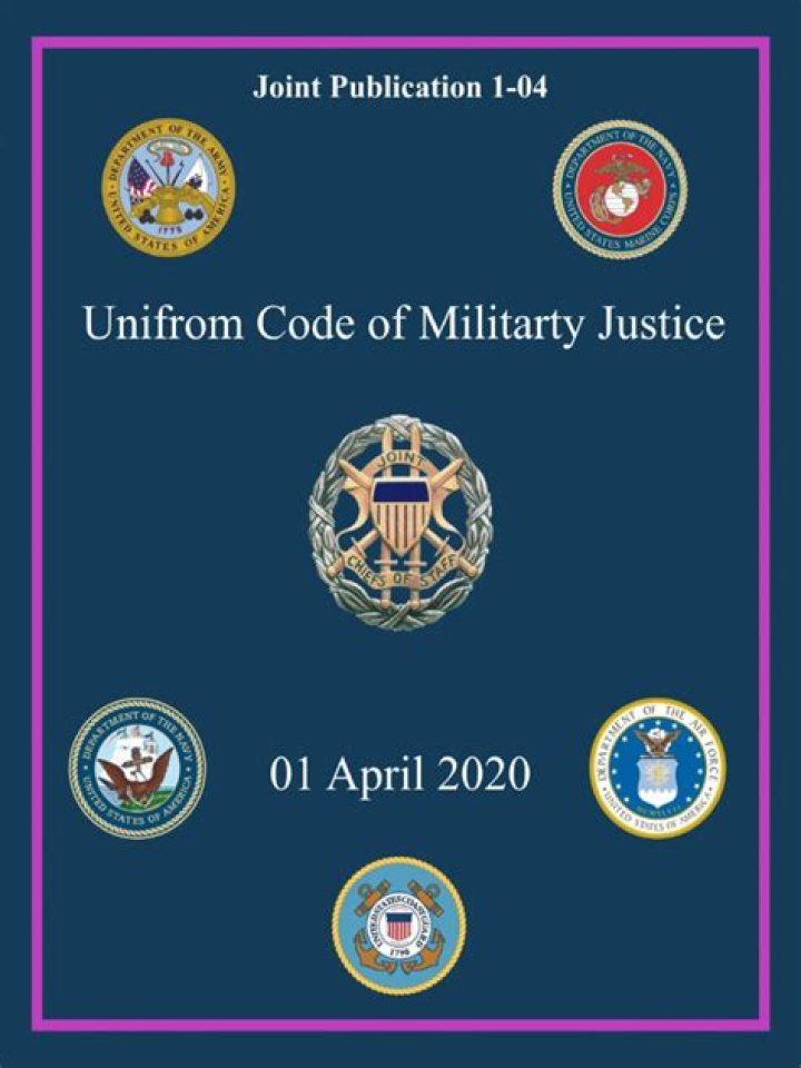 When was the uniform code of military justice created?