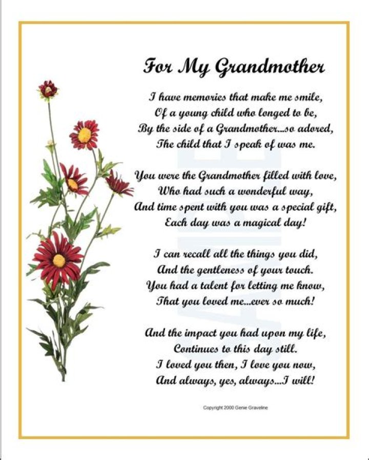 Where is great grandmother?