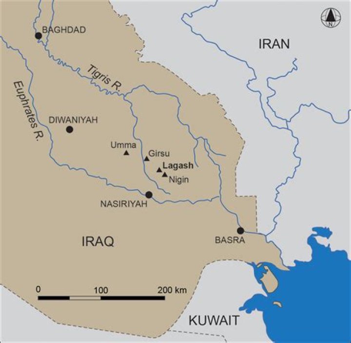Where is lagash located?