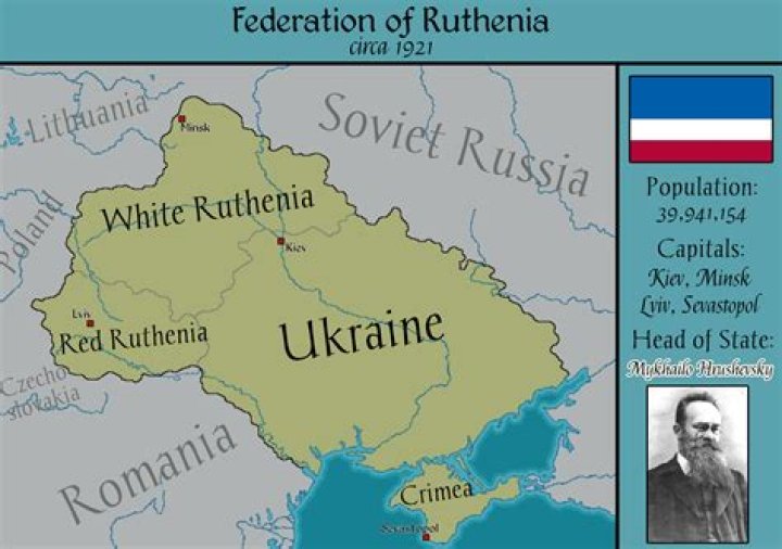 Where is ruthenian spoken?