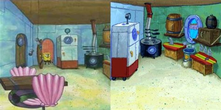 Where is spongebob's house located?
