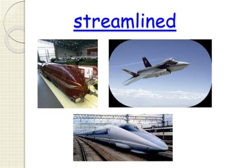 Which is streamlined object?