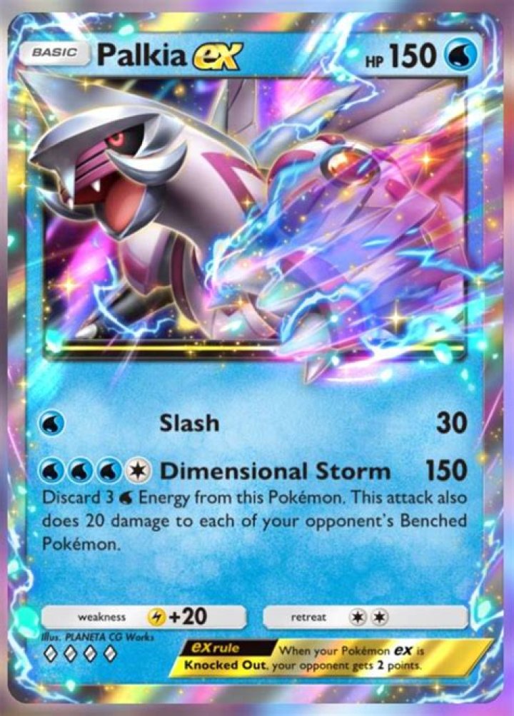 Which pokemon has palkia?