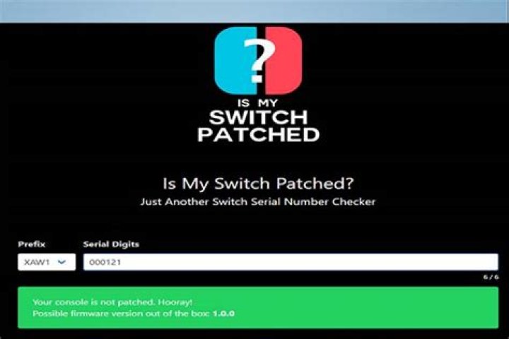 Which switch is patched?