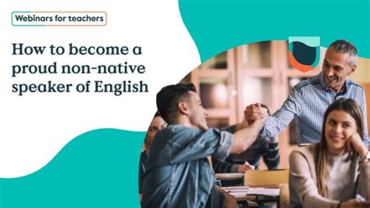 Who are non native english speakers?