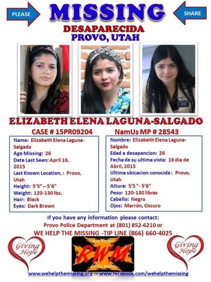Who Is Elizabeth Salgado? Missing Case Update, Help Post On Facebook