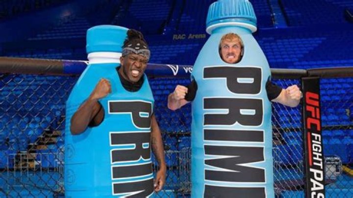 
Who is in Logan Paul’s Prime Bottle costume? KSI appears at WrestleMania 39 
