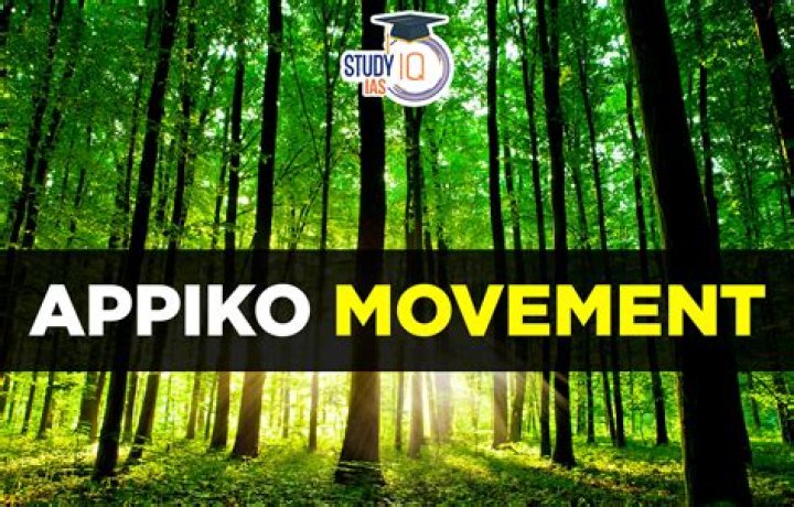 Who is the leader of appiko movement?