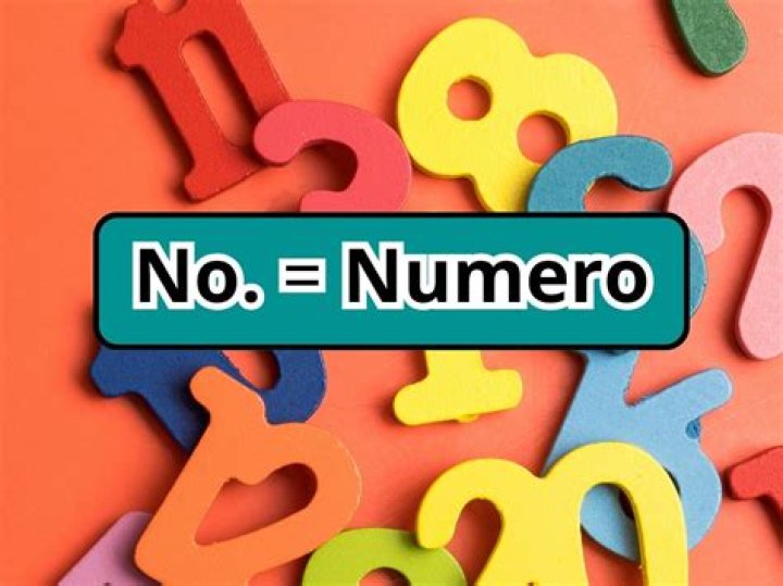 Why abbreviation of number is no?