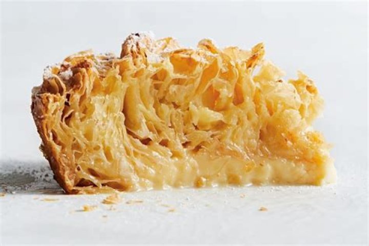 Why brush filo pastry with butter?