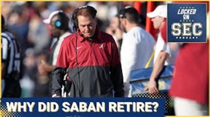 
Why did Nick Saban Retire? What Happened to Nick Saban? 