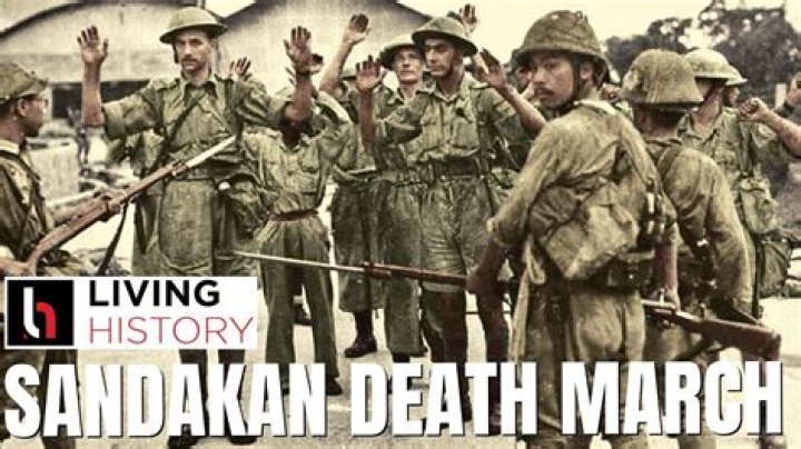 Why did the sandakan death march happen?